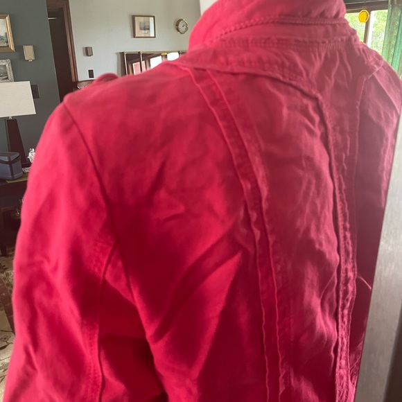 Anthropologie Elevenses Red jacket. Sz.M. - Picture 10 of 10